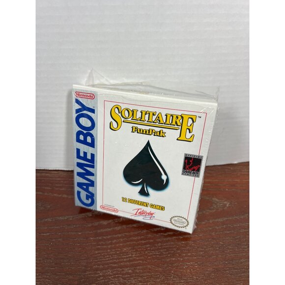 Nintendo Game Boy Solitaire FunPak Cartridge With Box & Instruction Booklet - Picture 4 of 5